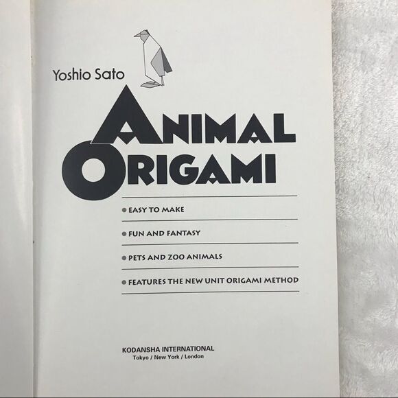**Book** Animal Orgami by Yoshio Sato - Picture 3 of 7